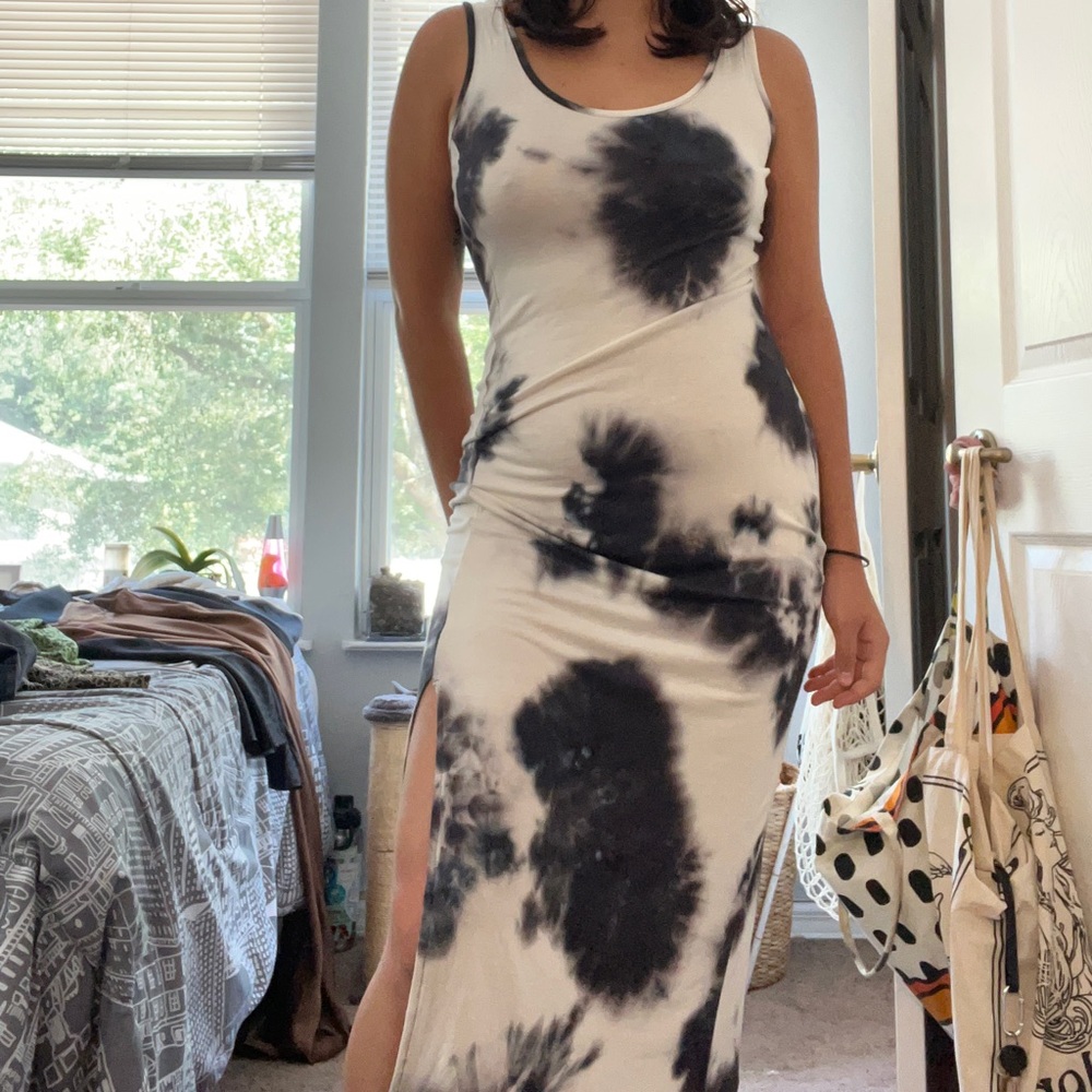 Dyed dress